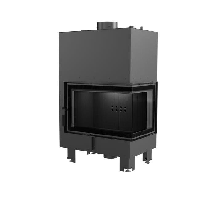 Piec kominkowy na pellet z płaszczem wodnym Costanza 12kW Idro 5.0 MBM PW prawy - Piec kominkowy na pellet z płaszczem wodnym Costanza 12kW Idro 5.0